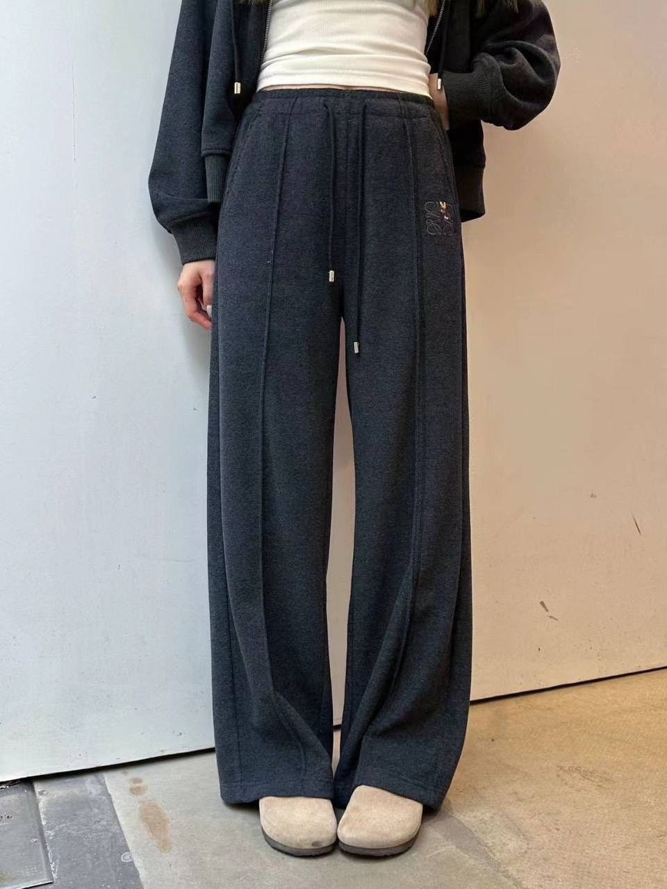 повседневный костюм,спортивные пальто с капюшоном, брюки, комплект для женщин,корейская мода,стиль корейский,корейская одежда