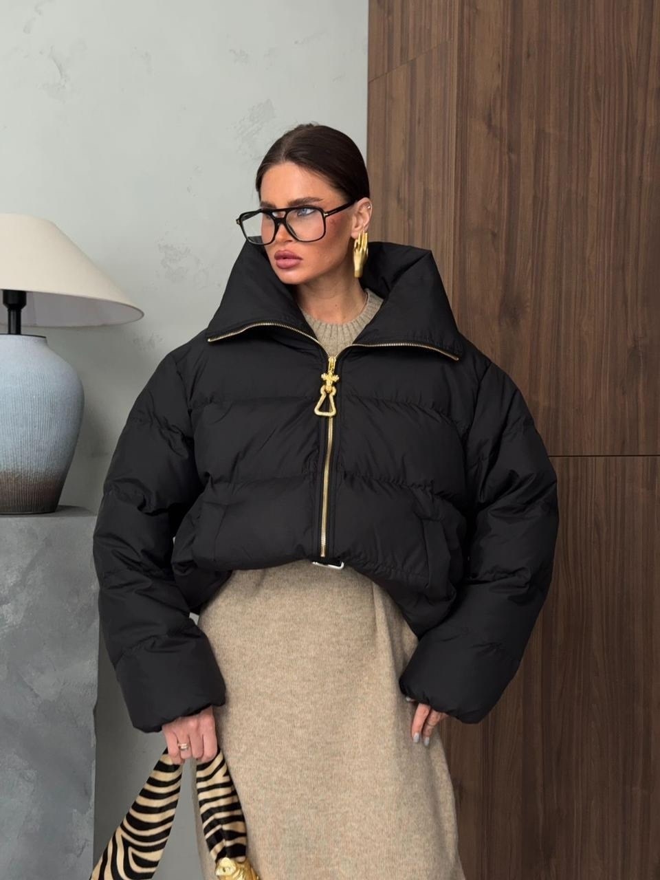 куртка теплая,куртка,женская куртка,куртка оверсайз,демисезонная куртка черный