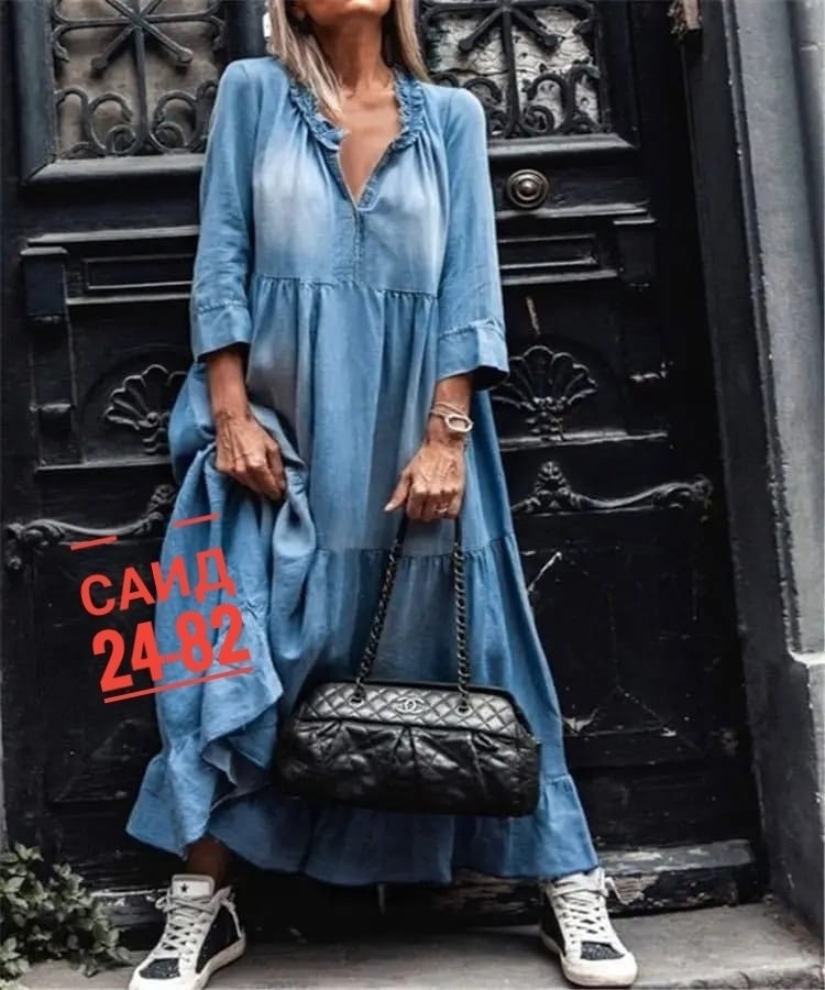платье в стиле бохо,женское джинсовое платье,платье женская,платье джинс,платье в стиле бохо для женщин 50 плюс