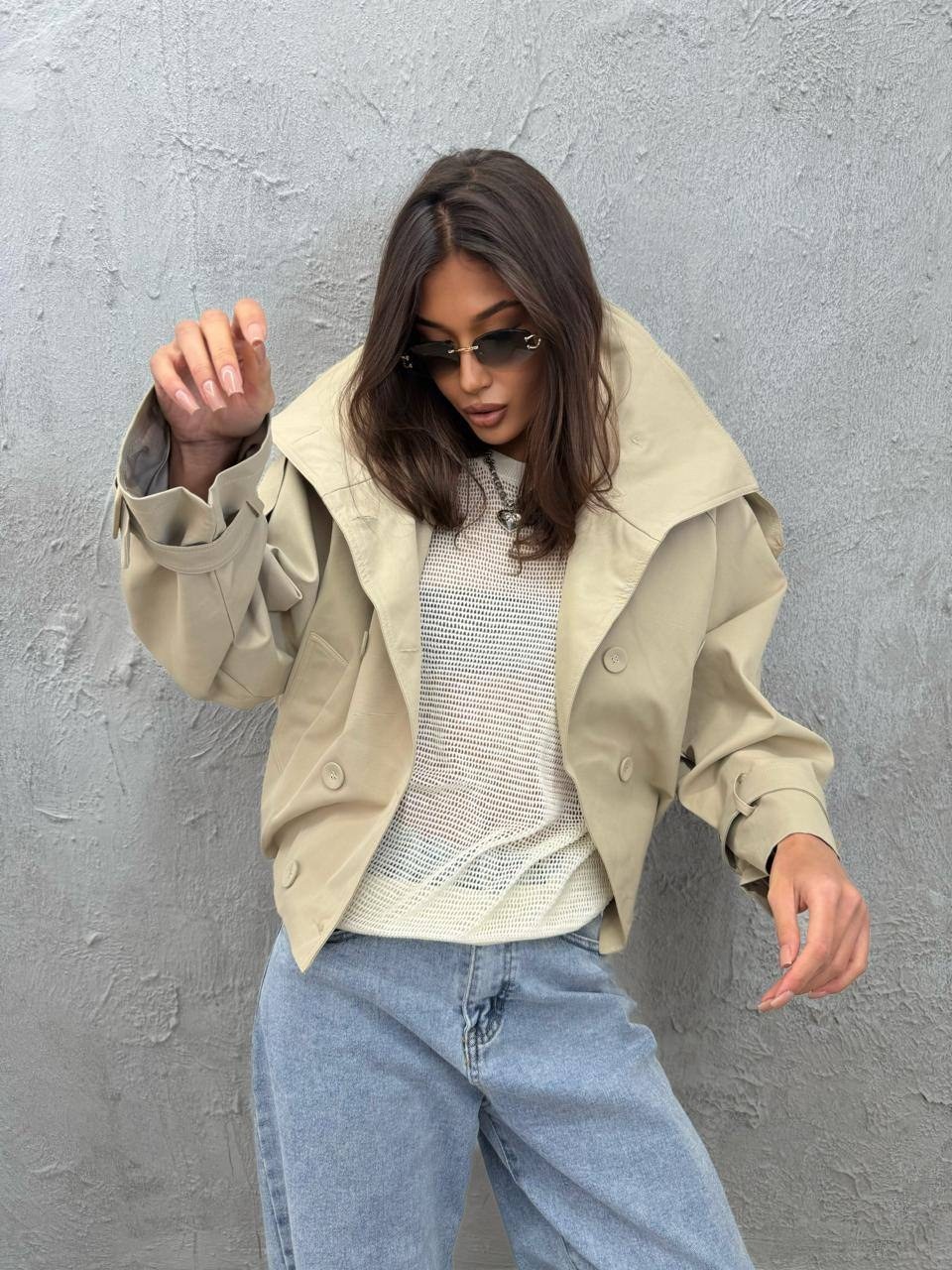 куртка повседневная,короткая куртка,куртка с карманами,короткий тренч,куртка женская модная