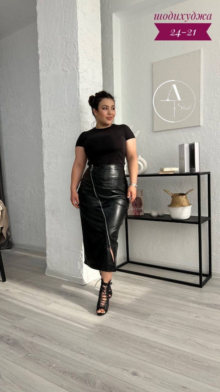 женская юбка из экокожи,юбка женская кожаная,юбка эко-кожа,юбка из экокожи больших размеров,кожаная юбка больших размеров