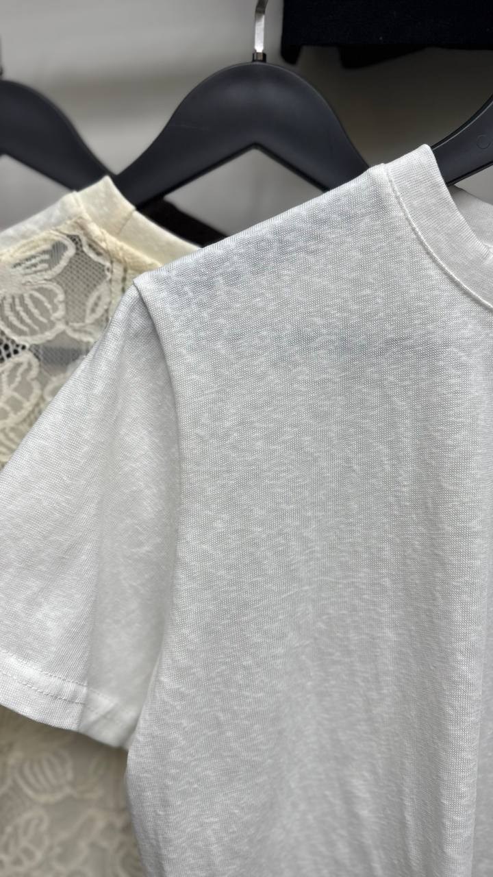 футболка с кружевами,футболки женская,футболка,белая оверсайз футболка,футболки брендовые