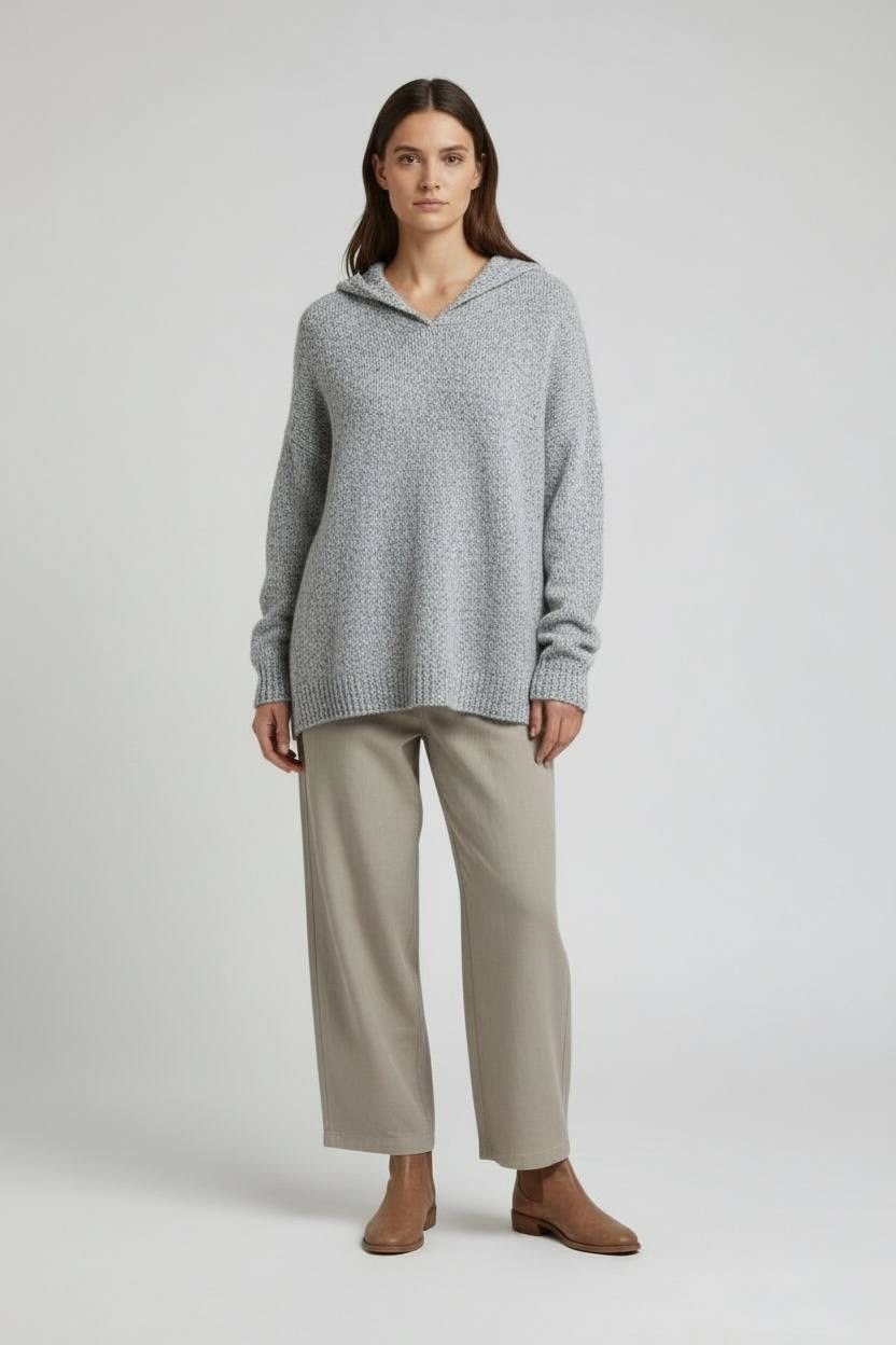 серый джемпер,женские джемпера,джемпер,серый свитер,джемпер с капюшоном