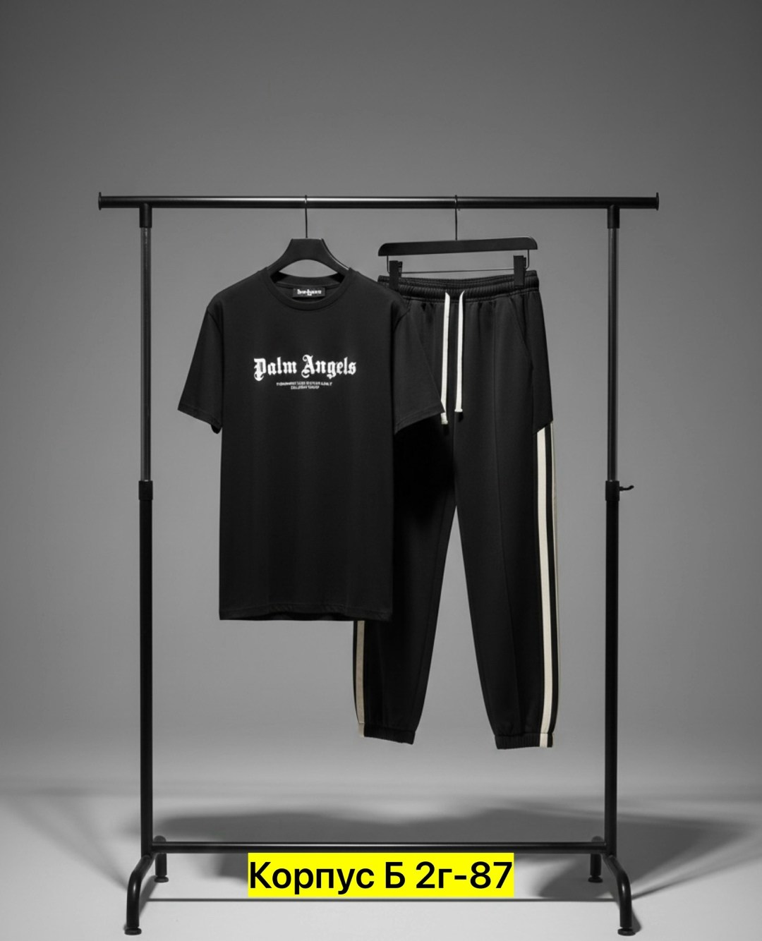 футболка мужская palm angels,футболка palm angels,комплект костюм,костюм спортивный мужской,костюм мужской