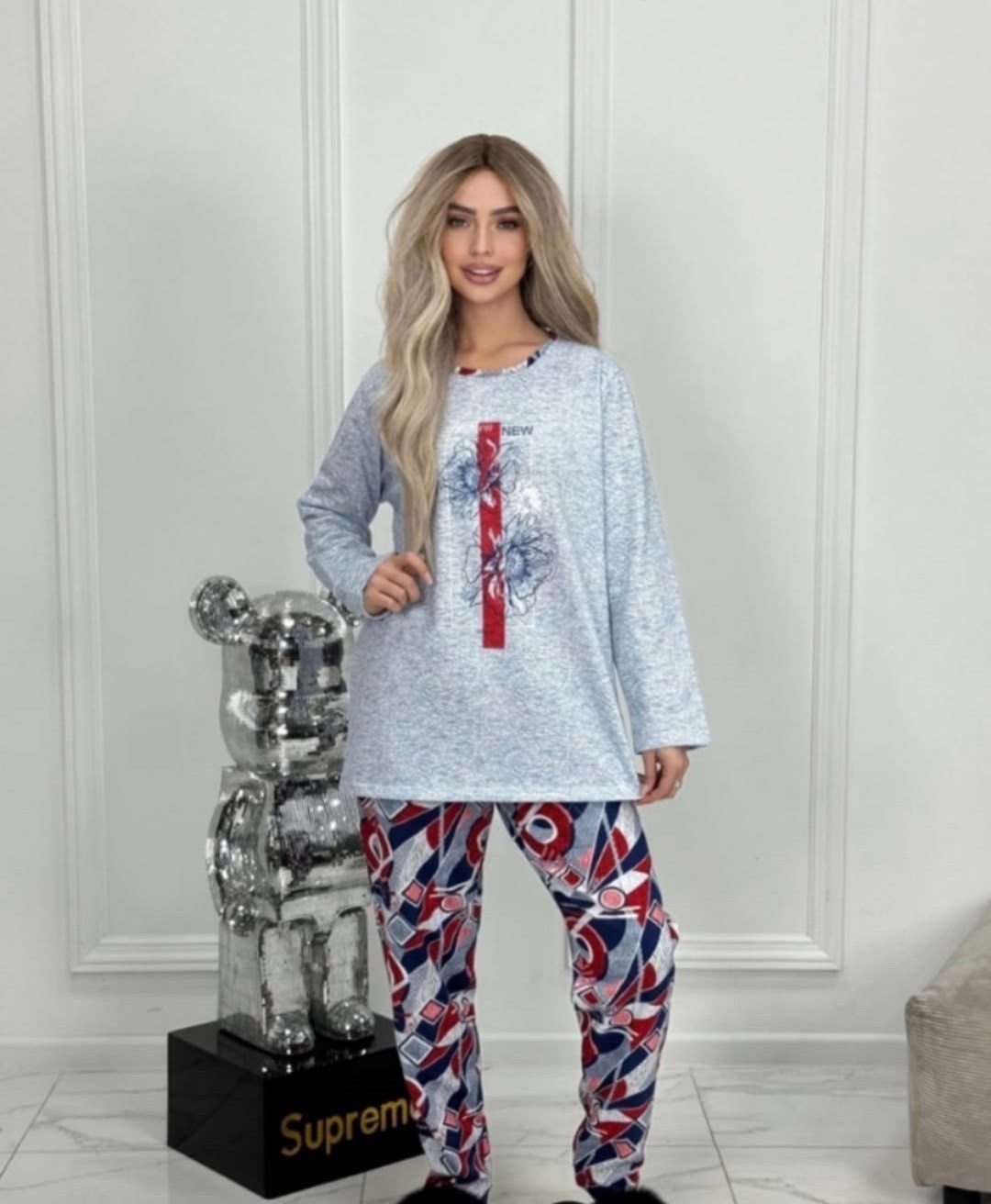 женская пижама,пижама новогодняя,пижама женская новогодняя,пижама женская с шортам,пижама со штанами новогодняя