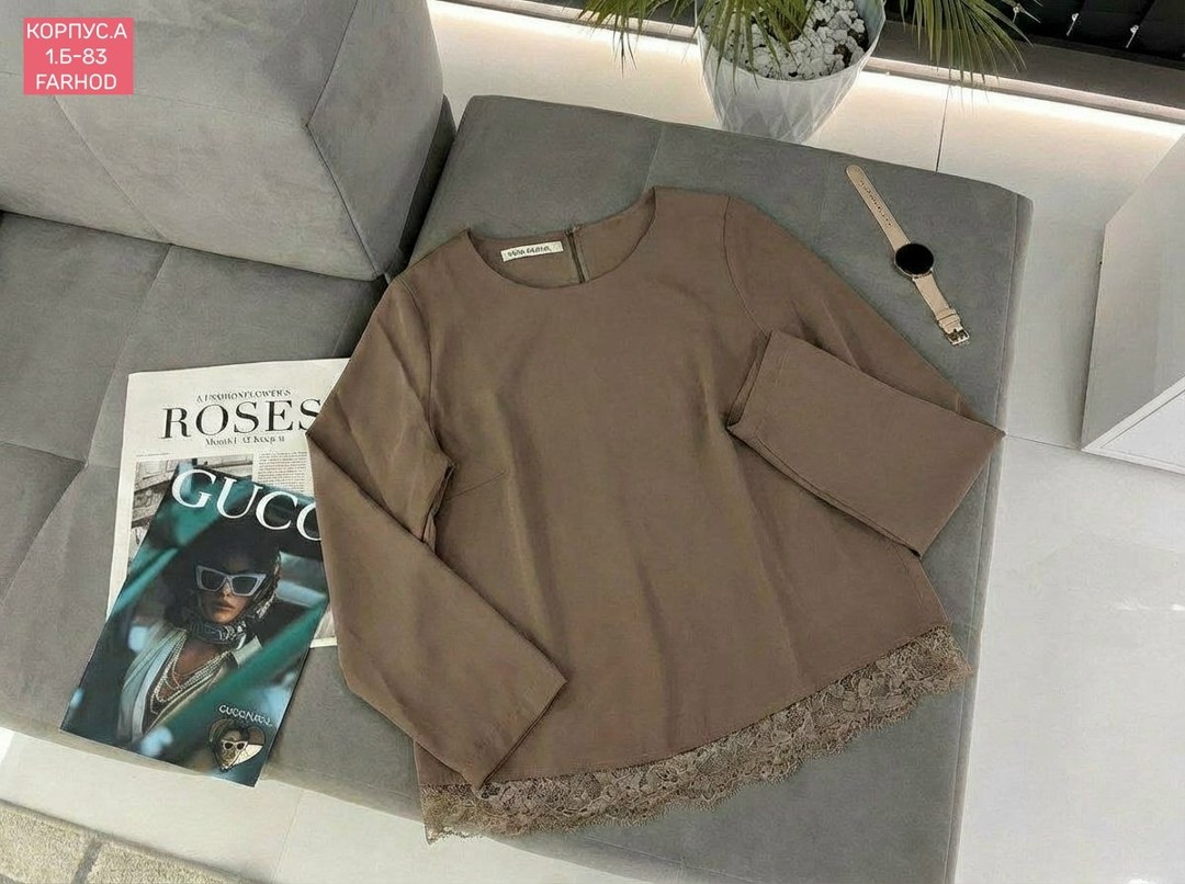 кофта женский,женская кофточка,блузка женская,свитшот комбинированный с кружевом,блузы