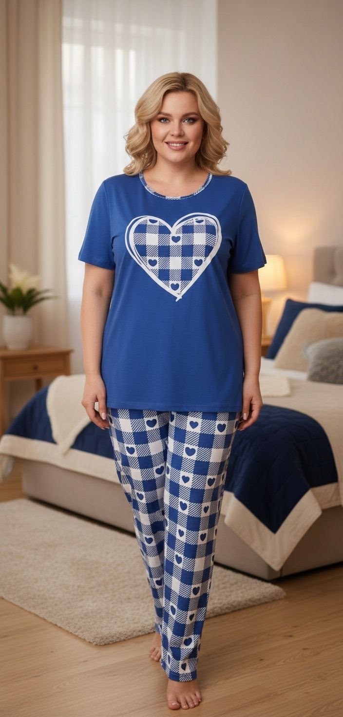 женская пижама,пижама зеленая,пижама с брюками больших размеров domtrik,женская пижама с брюками,пижама трикотажная