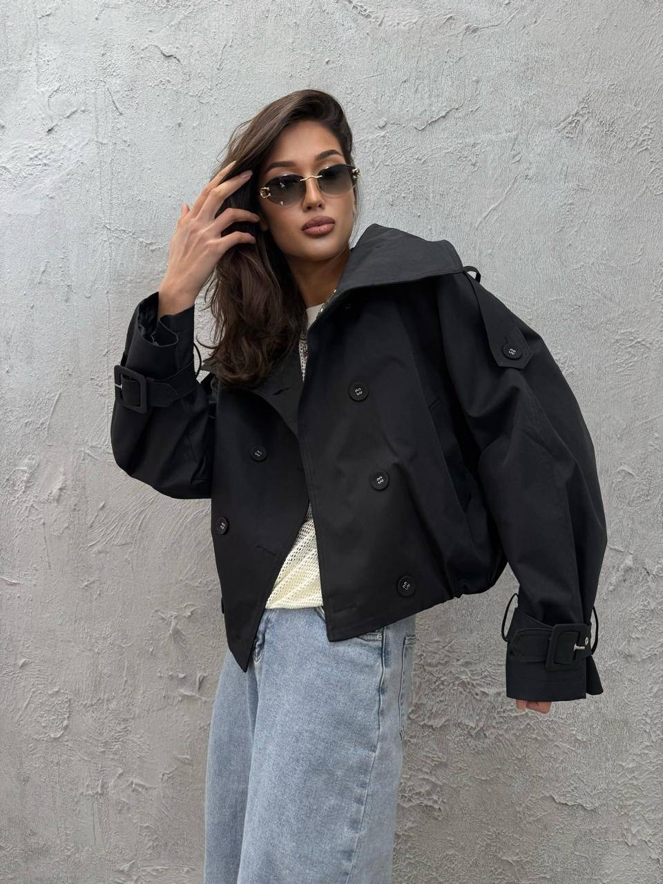 куртка повседневная,короткая куртка,куртка с карманами,короткий тренч,куртка женская модная