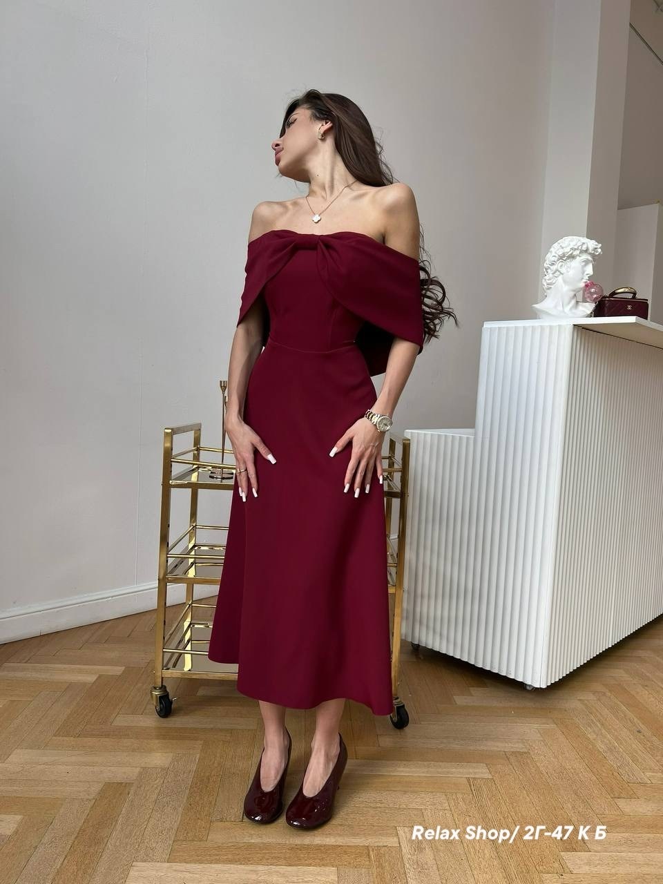 вечернее платье миди с открытыми плечами,платье женская,платье,платье вечернее миди с открытыми плечами vesna dress,платье вечернее миди с открытыми плечами vesna dress цвет черный