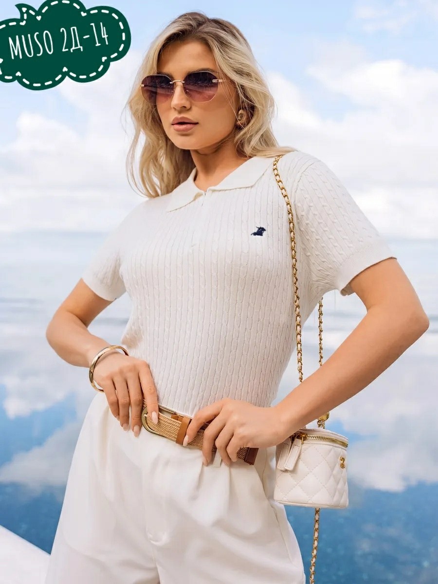 кофта поло,джемпер женский поло,кофточка,джемпер,трикотажная блуза