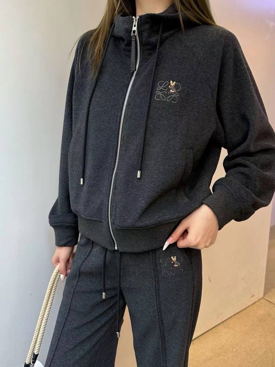 повседневный костюм,спортивные пальто с капюшоном, брюки, комплект для женщин,корейская мода,стиль корейский,корейская одежда