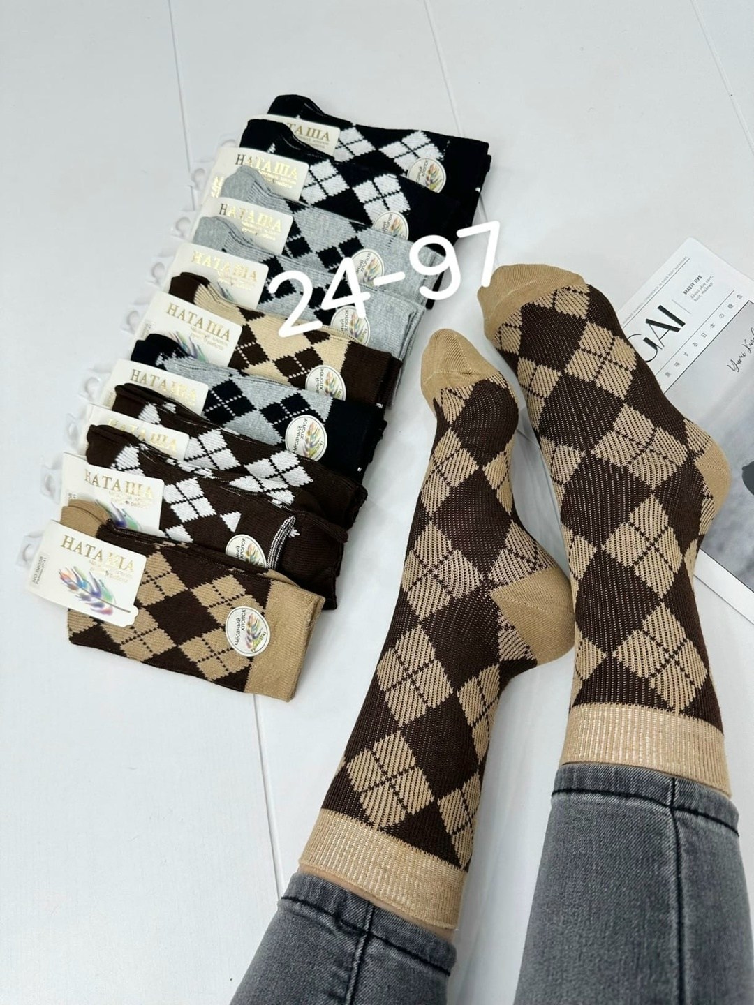 носки модная,носки стиль,носки женские,носки средней длины,носки средние