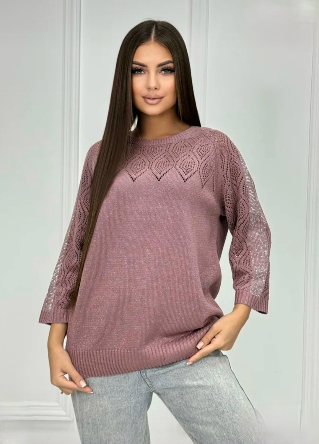 джемпер женский с люрексом,джемпер кофт,красивая кофта,джемпер с люрексом,джемпер