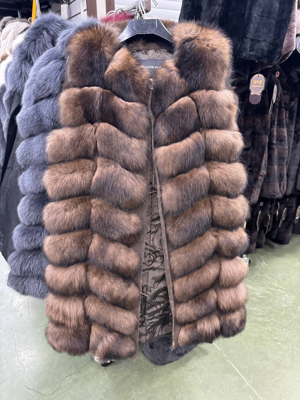 шуба трансформер из песца,шуба трансформер,шуба песец,шубы из песца,шуба из песца под соболя