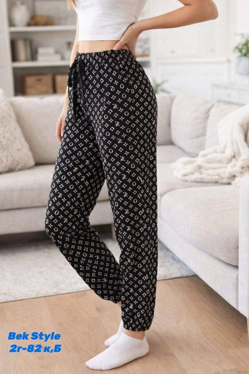 брюки джоггеры,брюки трикотажные,брюки для дома,брюки с принтом,штаны модные