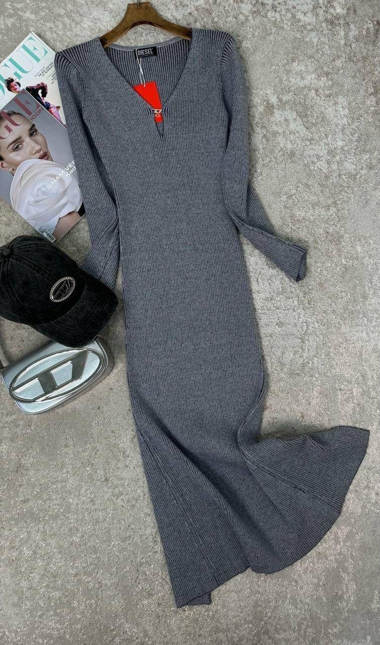 платье серое,платье лапша,платье длинное лапша wnroom 242719613,стильное платье,женское платье лапша