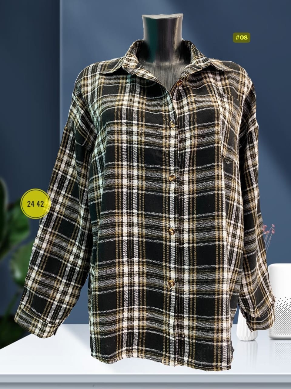 женская рубашка,рубашка в клетку,рубашка хб,рубашка в клетку женская,женская рубашка оверсайз нарядная elmira brend