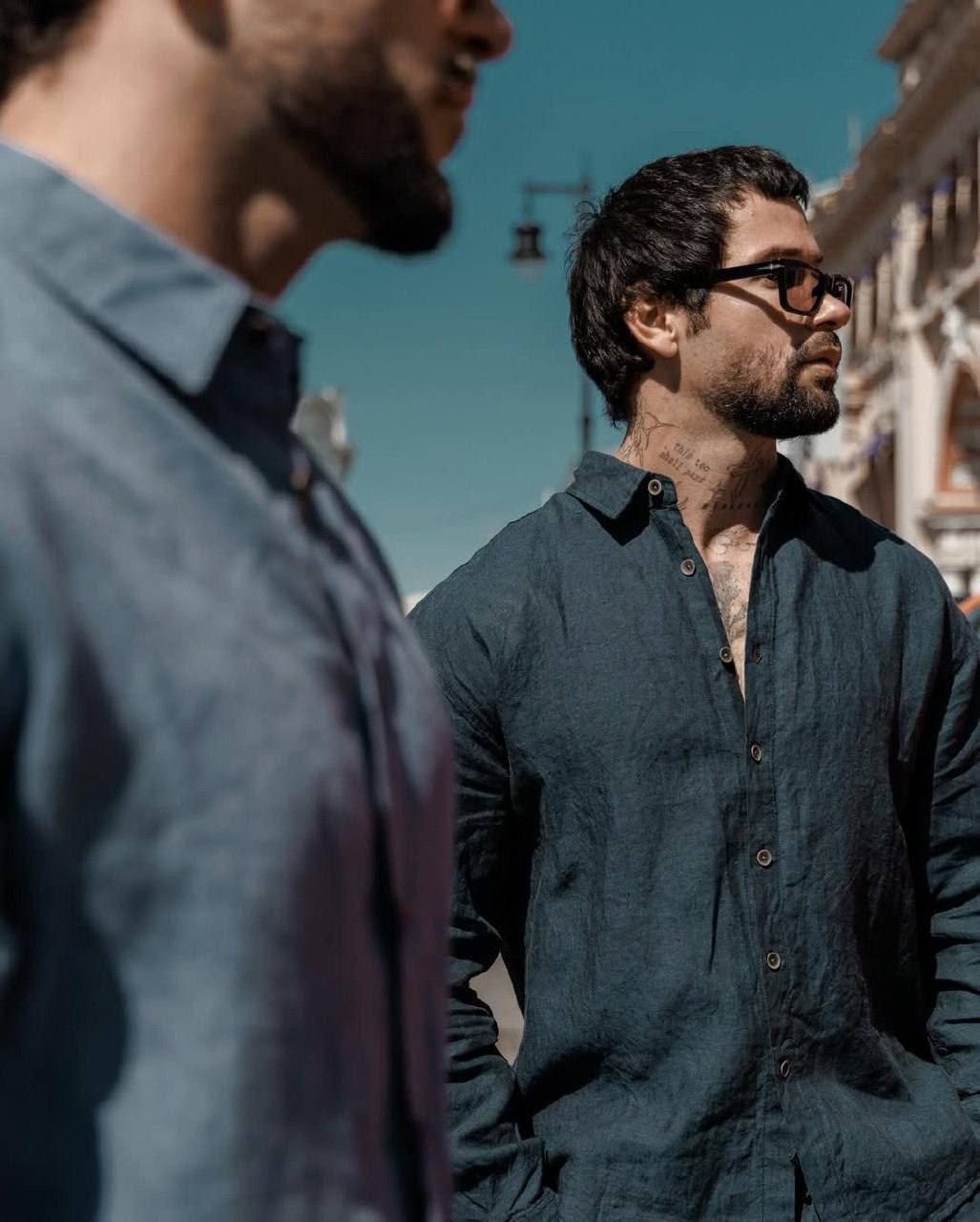 мужской льняной костюм,костюм с рубашкой,костюм летний мужской,костюм мужской,костюм классический мужской