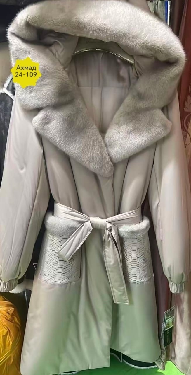 длинное зимнее пальто с мехом норки bomfurs,пуховики с мехом,пальто с меховым воротником,пальто женское зимнее с норкой натуральной люкс класса,пальто женские