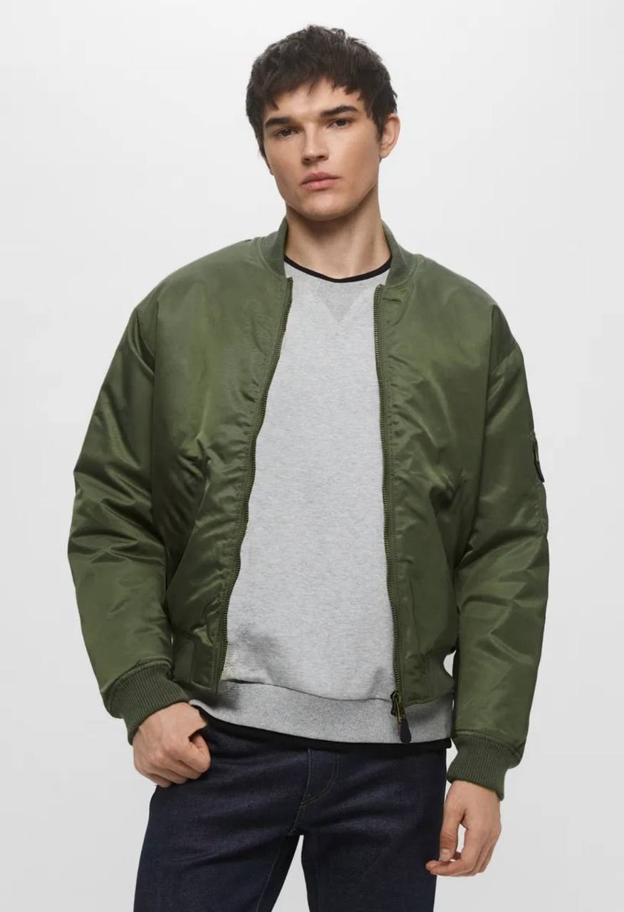 куртка бомбер,куртка бомбер мужская,куртка мужская демисезонная бомбер зеленая bolf ak86,повседневная куртка,мужской бомбер