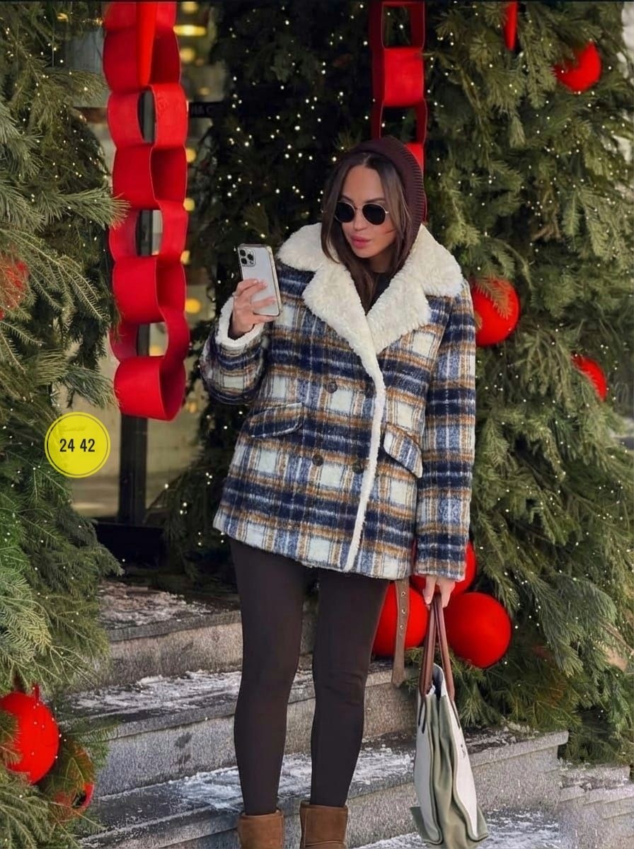 пальто в клетку,пальто зимнее,зимняя мода,теплое пальто,зимний стиль
