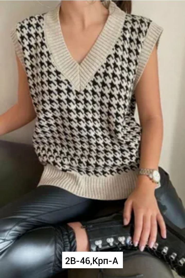 женский вязаный жилет,жилетка женская вязаная,жилет вязаный трикотажная безрукавка,жилет вязаный,жилет женский гусиная лапка
