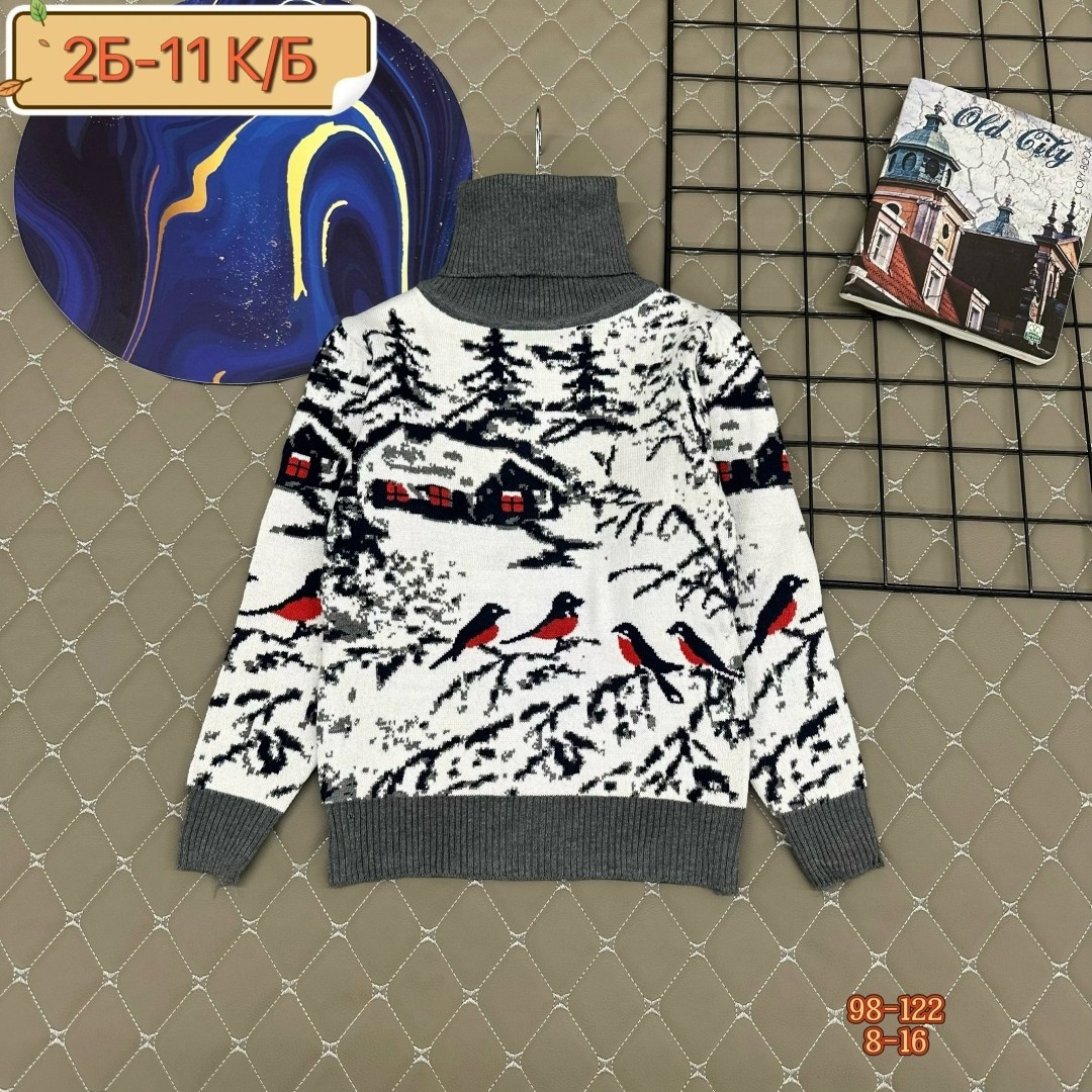 детский рождественский свитер для мальчиков pulltonic,детский свитер с оленями и домиками для мальчиков pulltonic,детский свитер красный с оленями для мальчиков pulltonic,свитера для мальчик,свитер pu