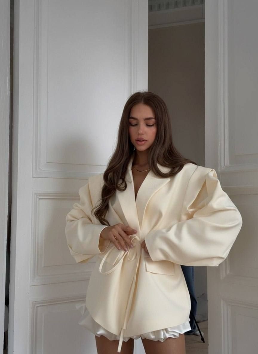 женские костюмы,стильный жакет,пиджак оверсайз,одежда для женщин