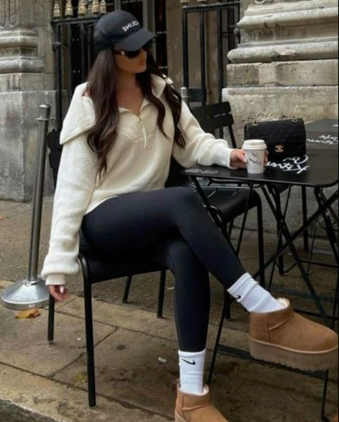 зимний стиль,толстовка оверсайз,модные зимние наряды,теплая кофта,оверсайз свитшот