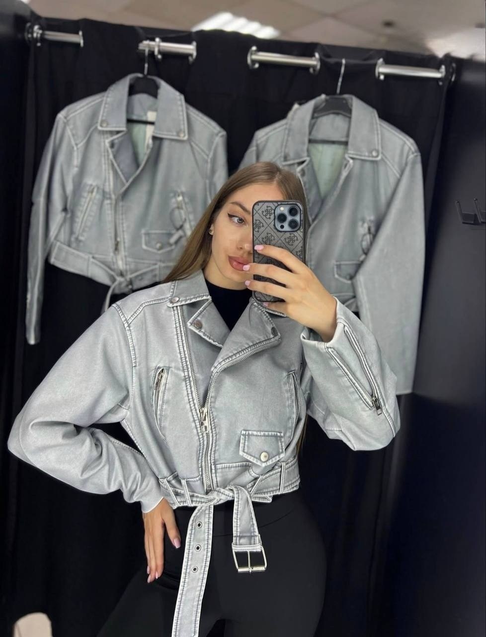 кожаная куртка косуха,куртка - косуха,стильная куртка косуха,косуха женская,куртка косуха женская