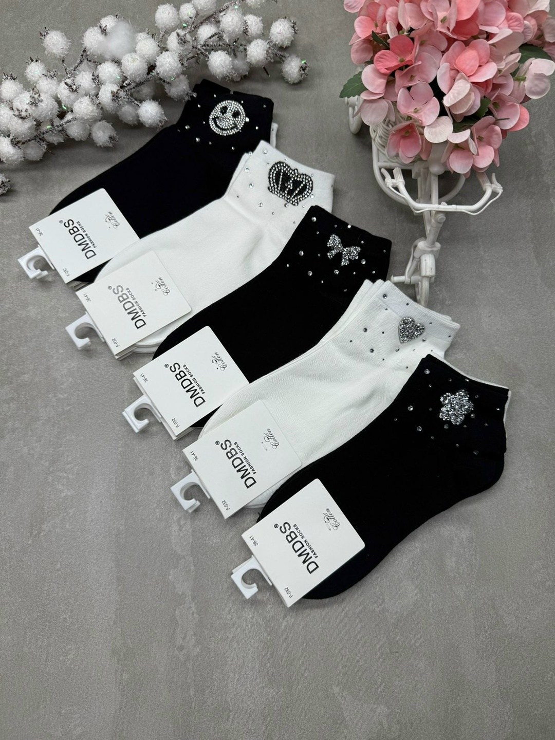 носки со стразами,носки комплект,женские носки,носки женские со стразами,носки со стразами dmdbs