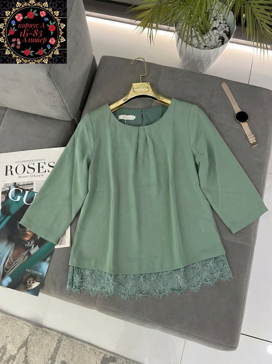 свитшот женская,женская кофточка,кофта женский,модные блузы,свитшот комбинированный с кружевом