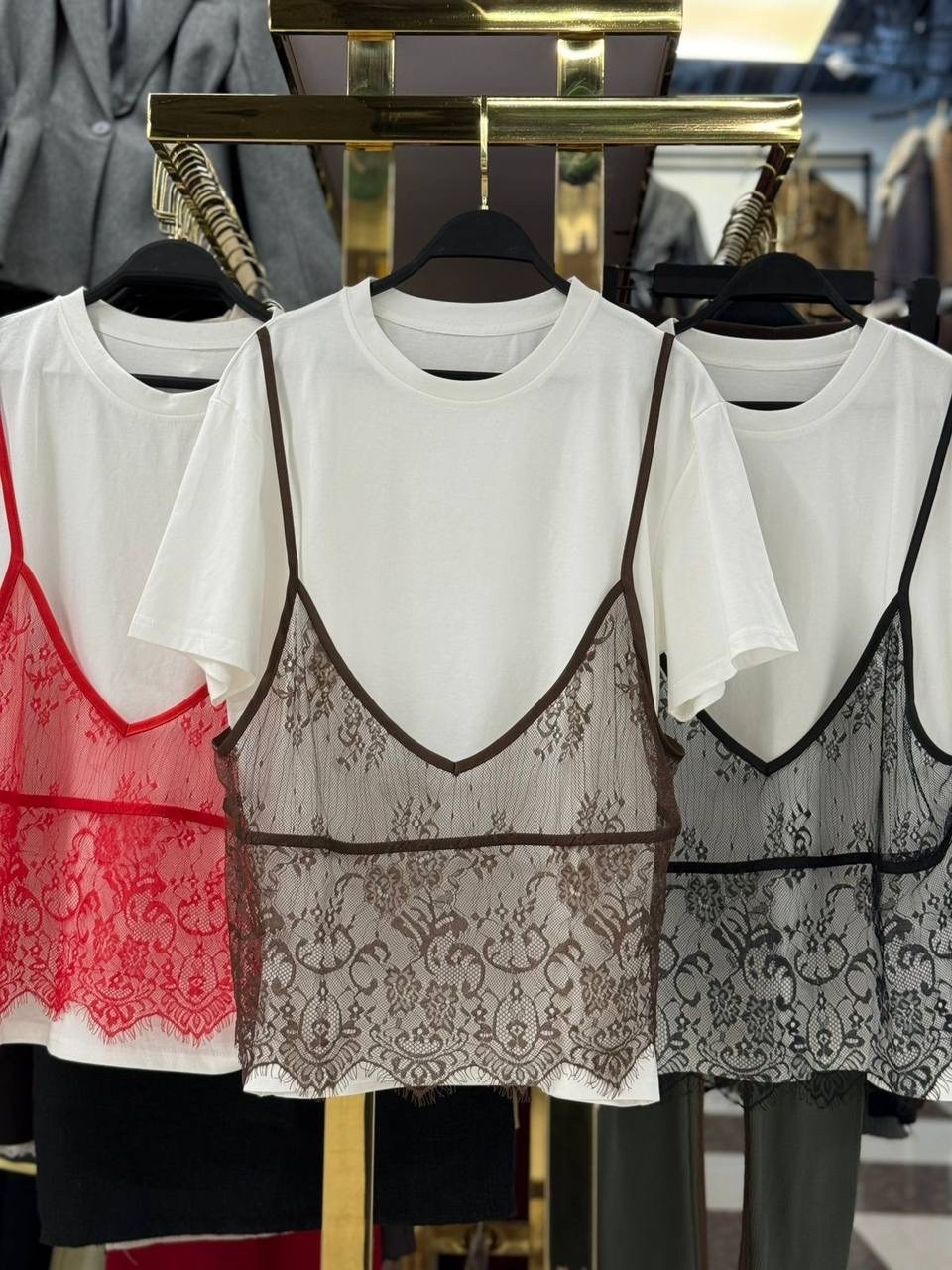 кружевная майка,футболки и топы,кружевной топ,женская футболка