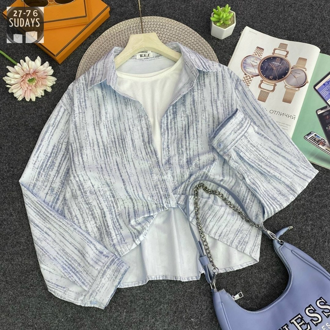 женская рубашка в полоску,женская рубашка,повседневная рубашка,рубашка в полоску,модная женская рубашка