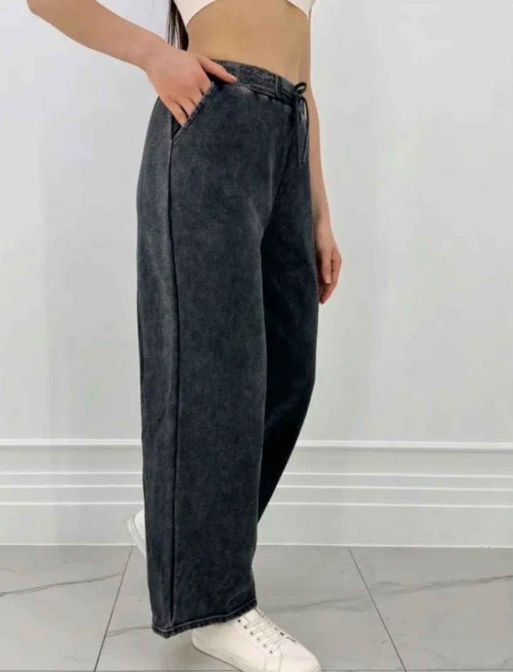 штаны варенка спортивные палаццо hongle-shop,штаны варенка,брюки на резинке,брюки джинс,брюки женские