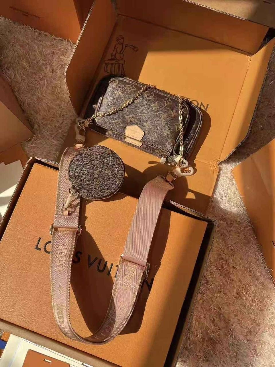 луи виттон сумка,louis vuitton multi pochette,сумка женская louis vuitton,сумка луи виттон 3 в 1 оригинал,сумка луи витон мульти почете оригинал