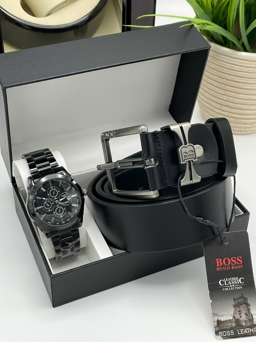 мужской подарочный набор,набор мужской,подарочные наборы для мужчин,подарочный набор часы ремень,набор часы