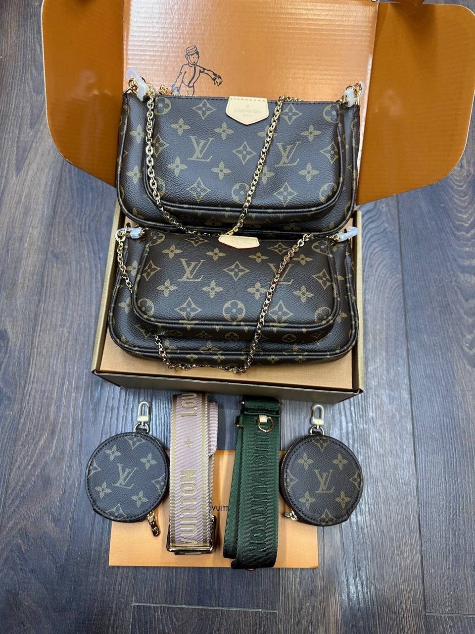 луи виттон сумка,louis vuitton multi pochette,сумка женская louis vuitton,сумка луи виттон 3 в 1 оригинал,сумка луи витон мульти почете оригинал