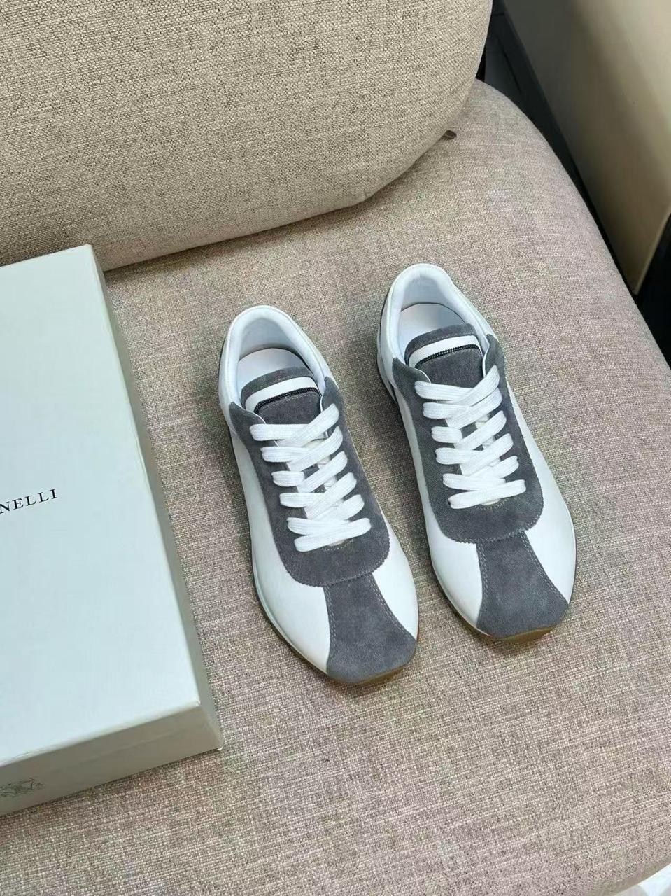 brunello cucinelli кроссовки,кожаные кроссовки brunello cucinelli,комбинированные кроссовки brunello cucinelli,кеды brunello cucinelli,