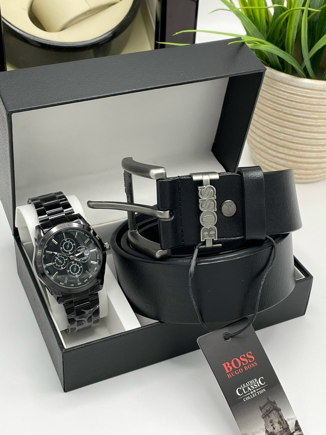 мужской подарочный набор,набор мужской,подарочные наборы для мужчин,подарочный набор часы ремень,набор часы