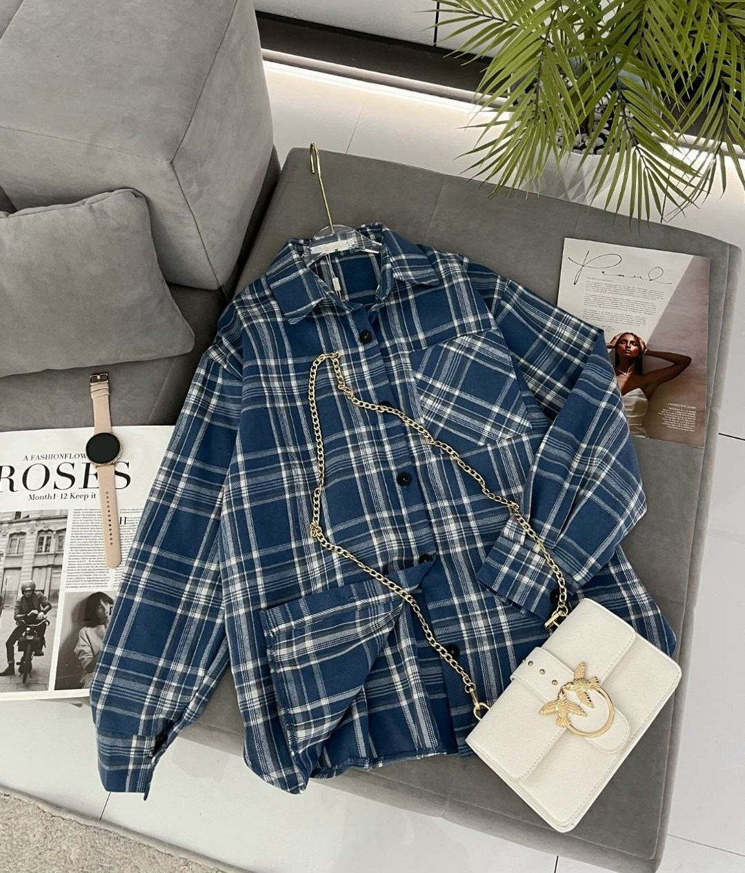 рубашка женская оверсайз в клетку,рубашка в клетку женская,женская рубашка,рубашка в клетку,рубашка в клетку с майкой beststyle