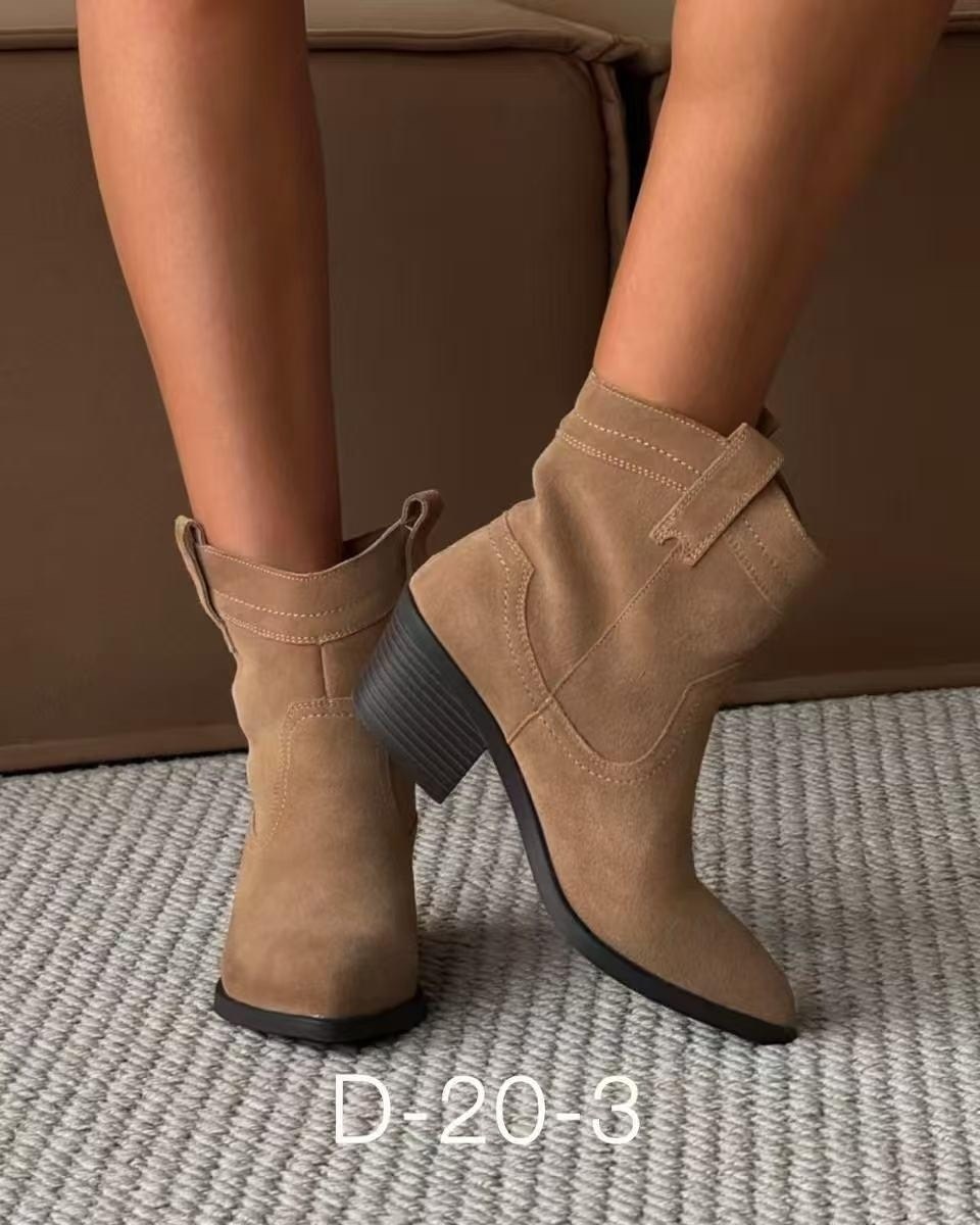 ботильоны казаки,,казаки женские,замшевые казаки,полусапоги