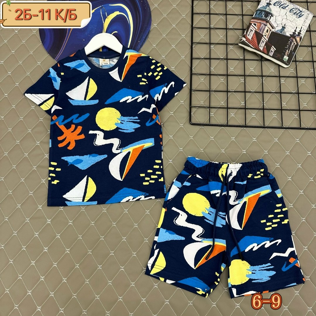 одежда мальчика,комплект одежды для мальчика,шорты с принтом,футболки для мальчика,пижама для мальчика