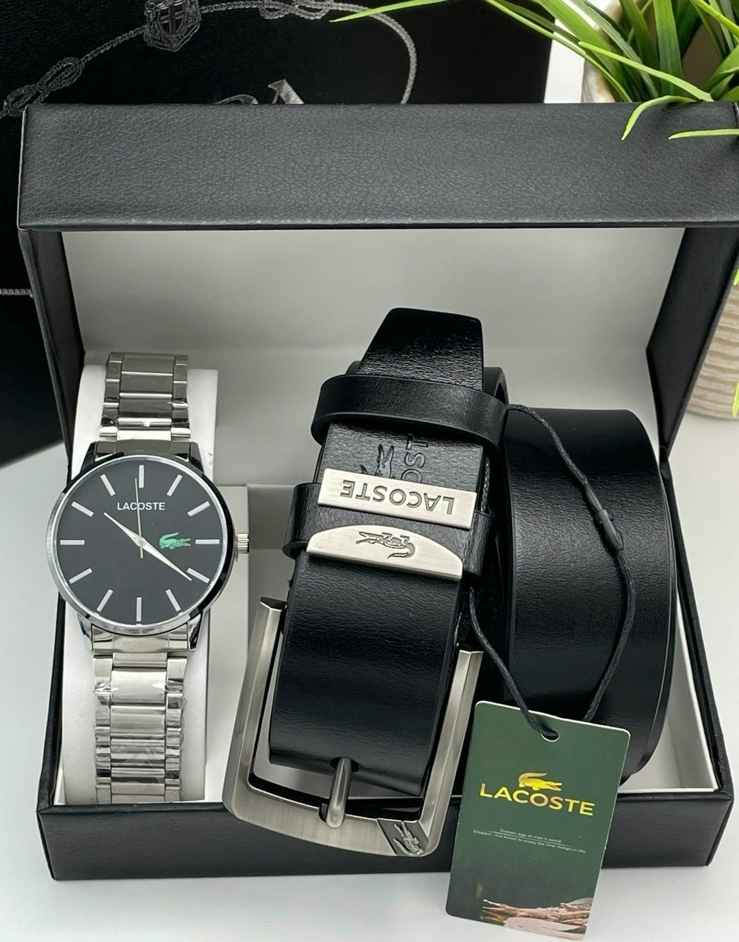 мужской подарочный набор lacoste,подарочный набор ремень lacoste,мужской подарочный набор,подарочные наборы для мужчин,мужской набор в подарок