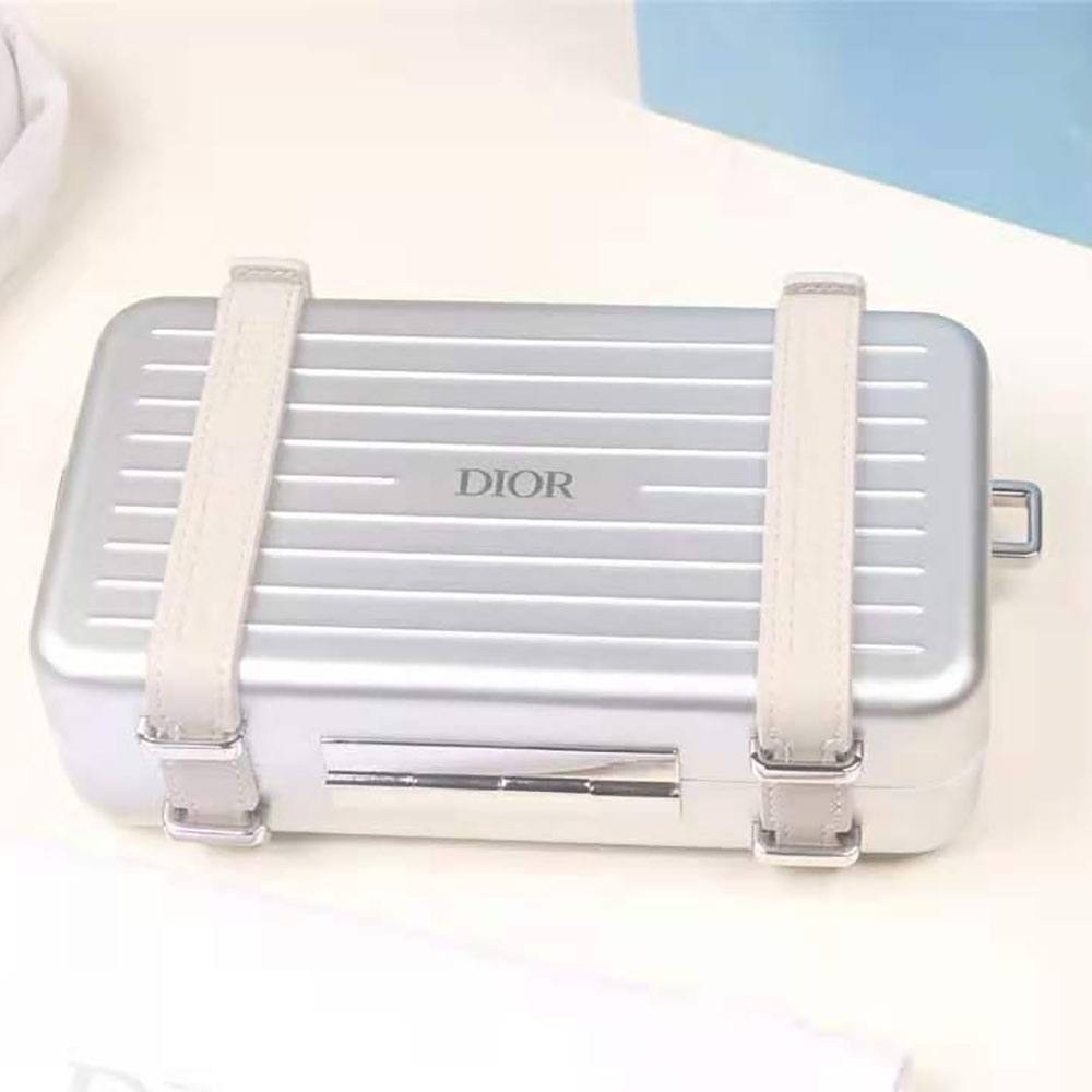 сумка dior rimowa,rimowa dior,сумка женская christian dior,сумка клатч из пластика dior and rimowa personal,кейс-клатч dior rimowa женский
