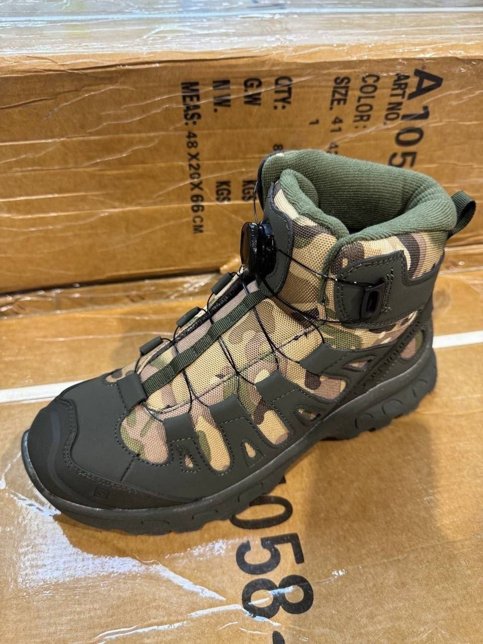ботинки треккинговые мембранные elkland 188 хакки,тактическая ,тактические ботинки,ботинки элитспец elkland 169 тактические треккинговые олива,