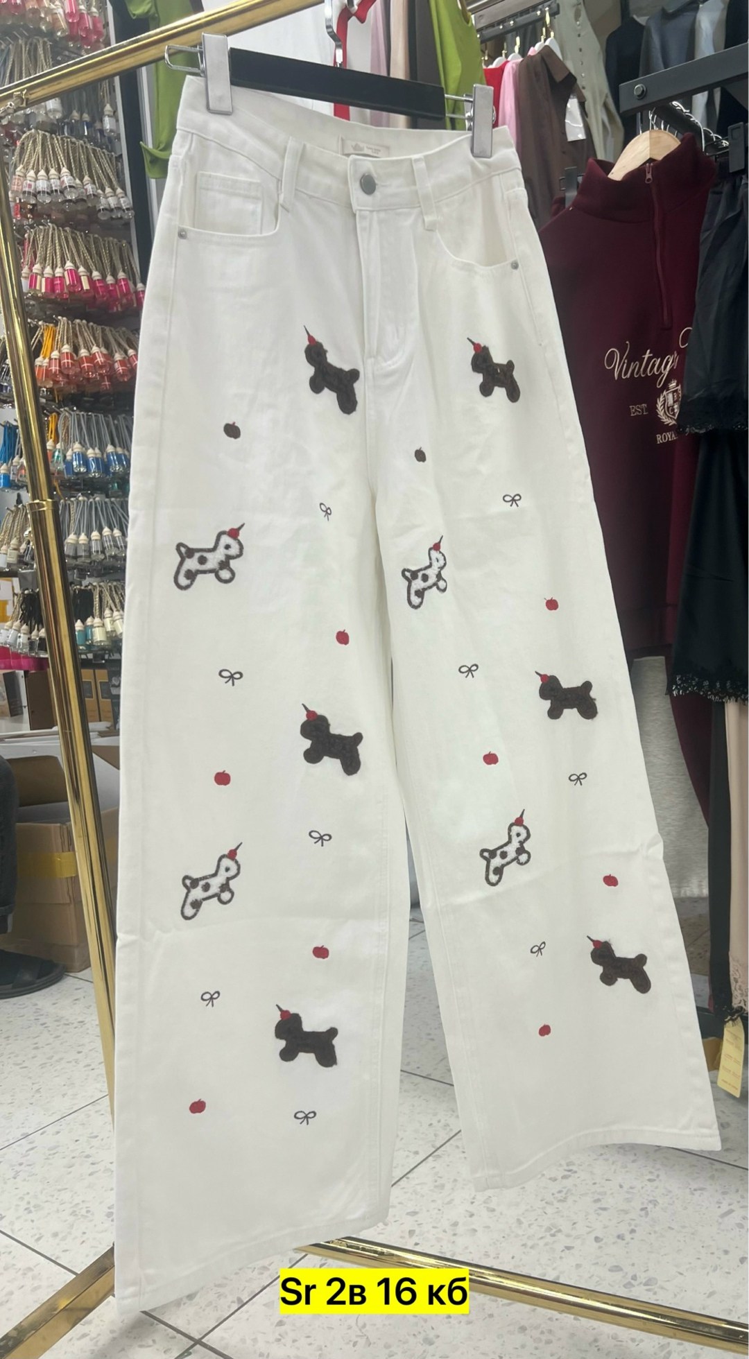 mexzt y2k джинсы с мультяшной вышивкой,джинсы с вышивкой,джинсы женские с вышивкой,джинсы nomikuma женские винтажные с вышивкой,женский джинсы