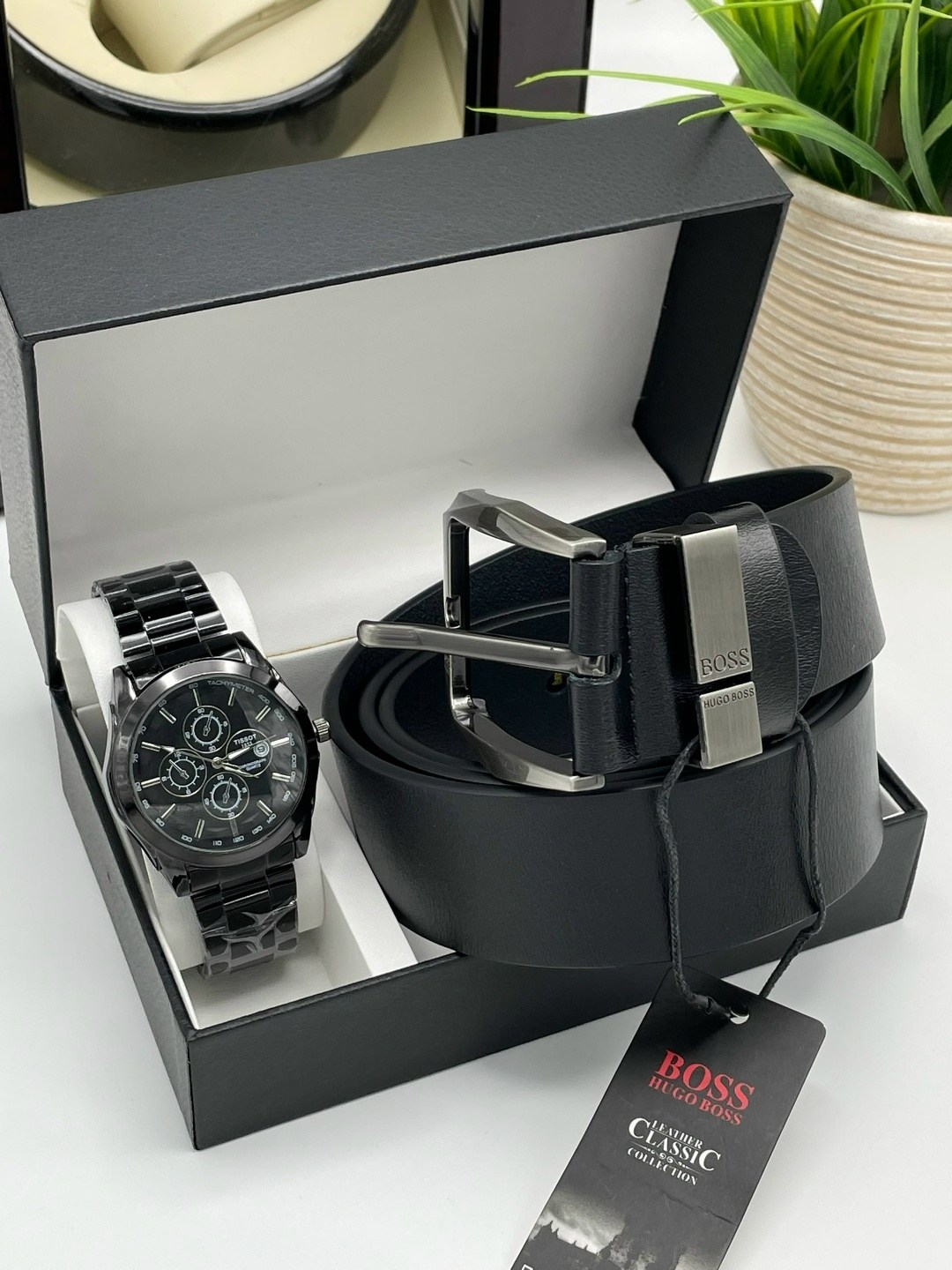мужской подарочный набор,набор мужской,подарочные наборы для мужчин,подарочный набор часы ремень,набор часы