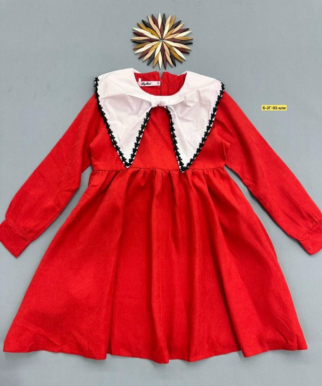 платье для девочки с воротничком "крошка я" linen 86-92 см зелёное,платье для девочек,зеленое платье для девочки,платье детская,платье для девочки с воротничком «крошка я» linen 68-74 см зелёное