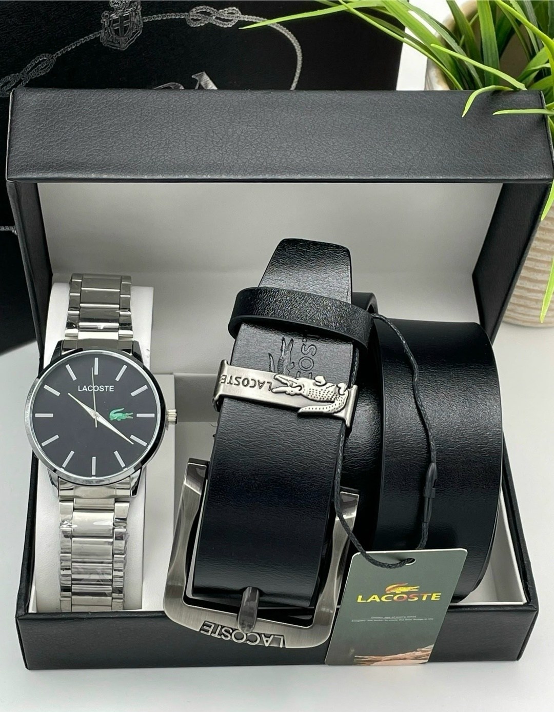мужской подарочный набор lacoste,подарочный набор ремень lacoste,мужской подарочный набор,подарочные наборы для мужчин,мужской набор в подарок
